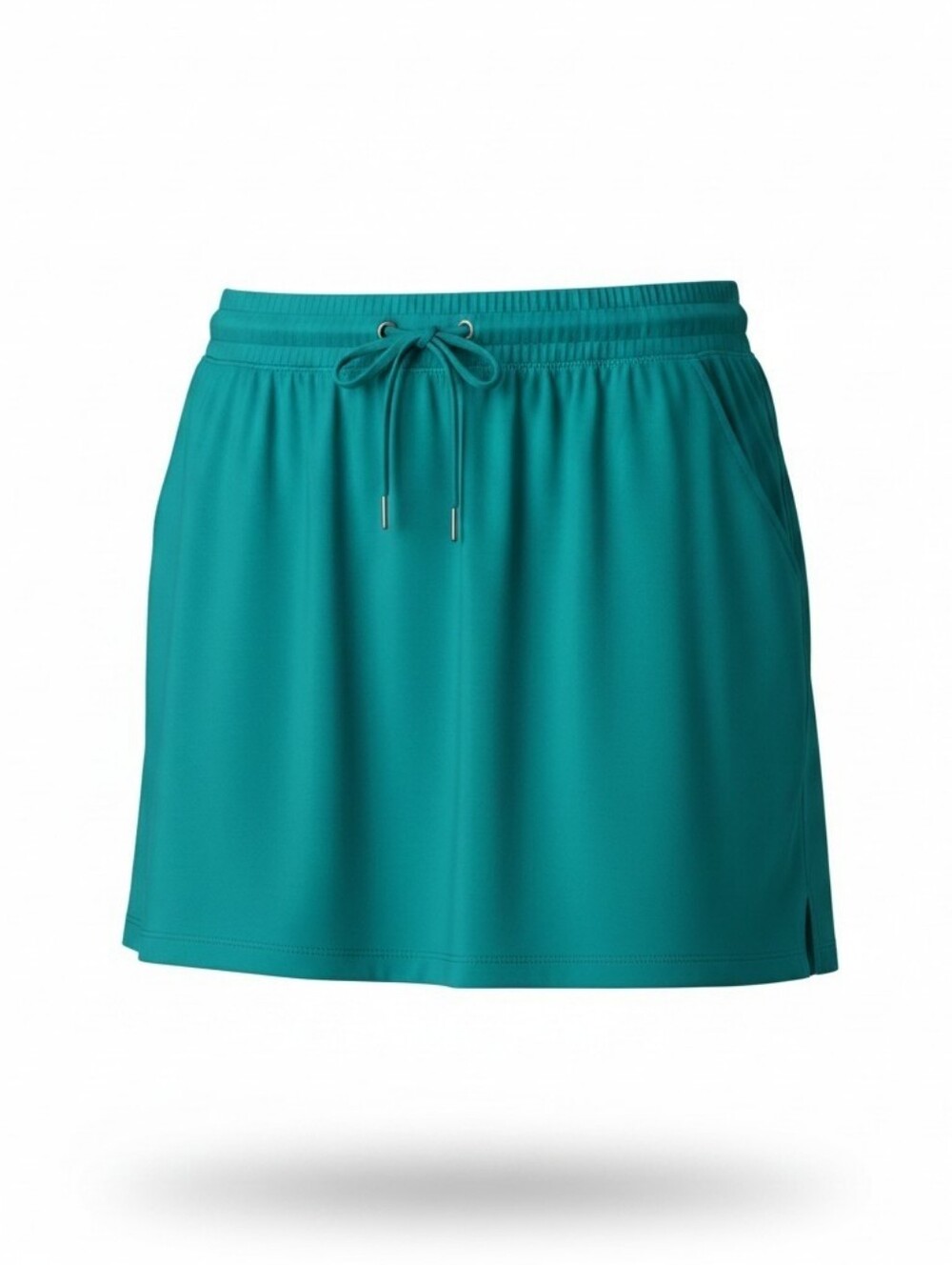 Merona Teal Drawstring Skirt - Women Plus Size 3X - Picture 1 of 6